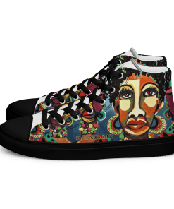 CELESTIAL by SIGINOMMO - Women’s high top canvas shoes