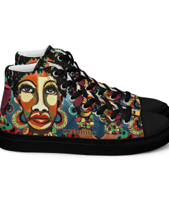 CELESTIAL by SIGINOMMO - Women’s high top canvas shoes